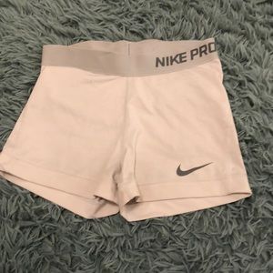 White Nike pros!😊